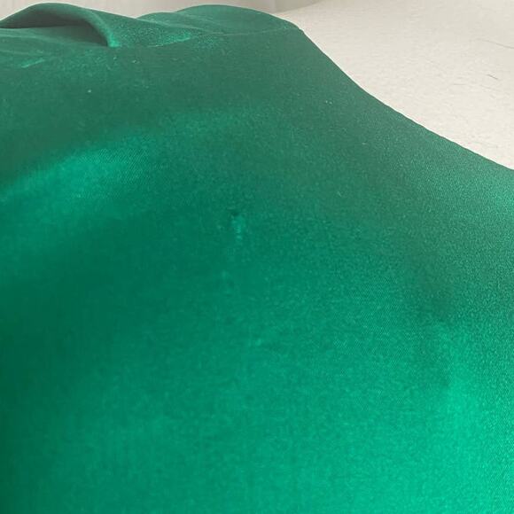 Amanda Uprichard Camela Dress Dark Green L - Picture 11 of 12